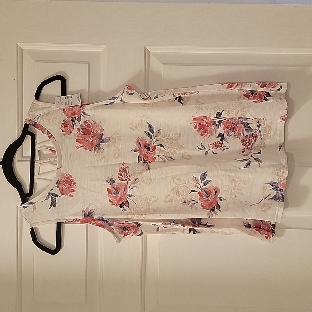 Maurices Riverside Floral Tank Top M